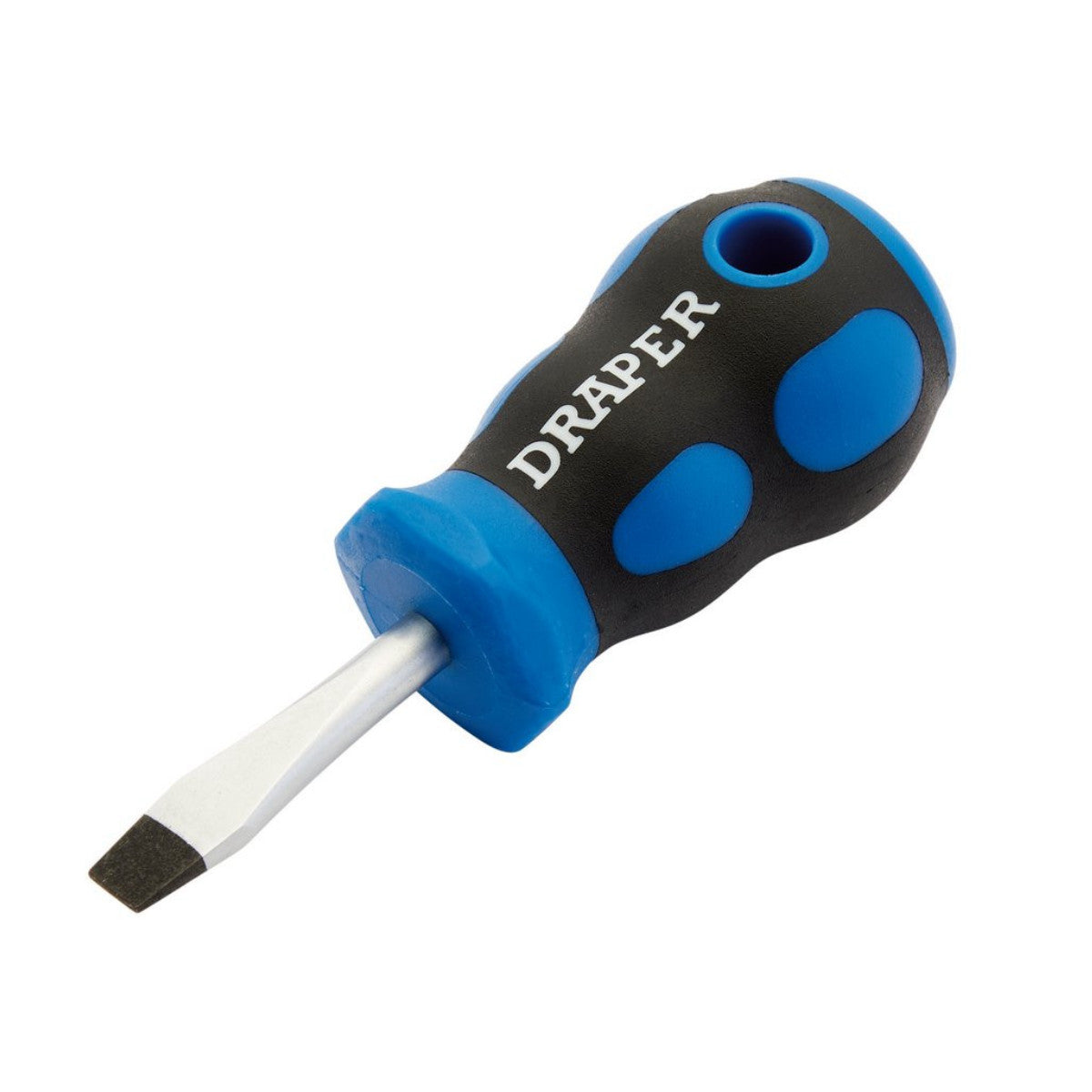 Draper Soft Grip Plain Slot Screwdriver, 6 x 38mm 48921