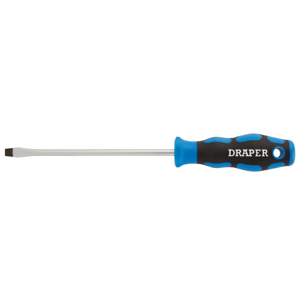 Draper Soft Grip Plain Slot Screwdriver, 6 x 150mm 48923