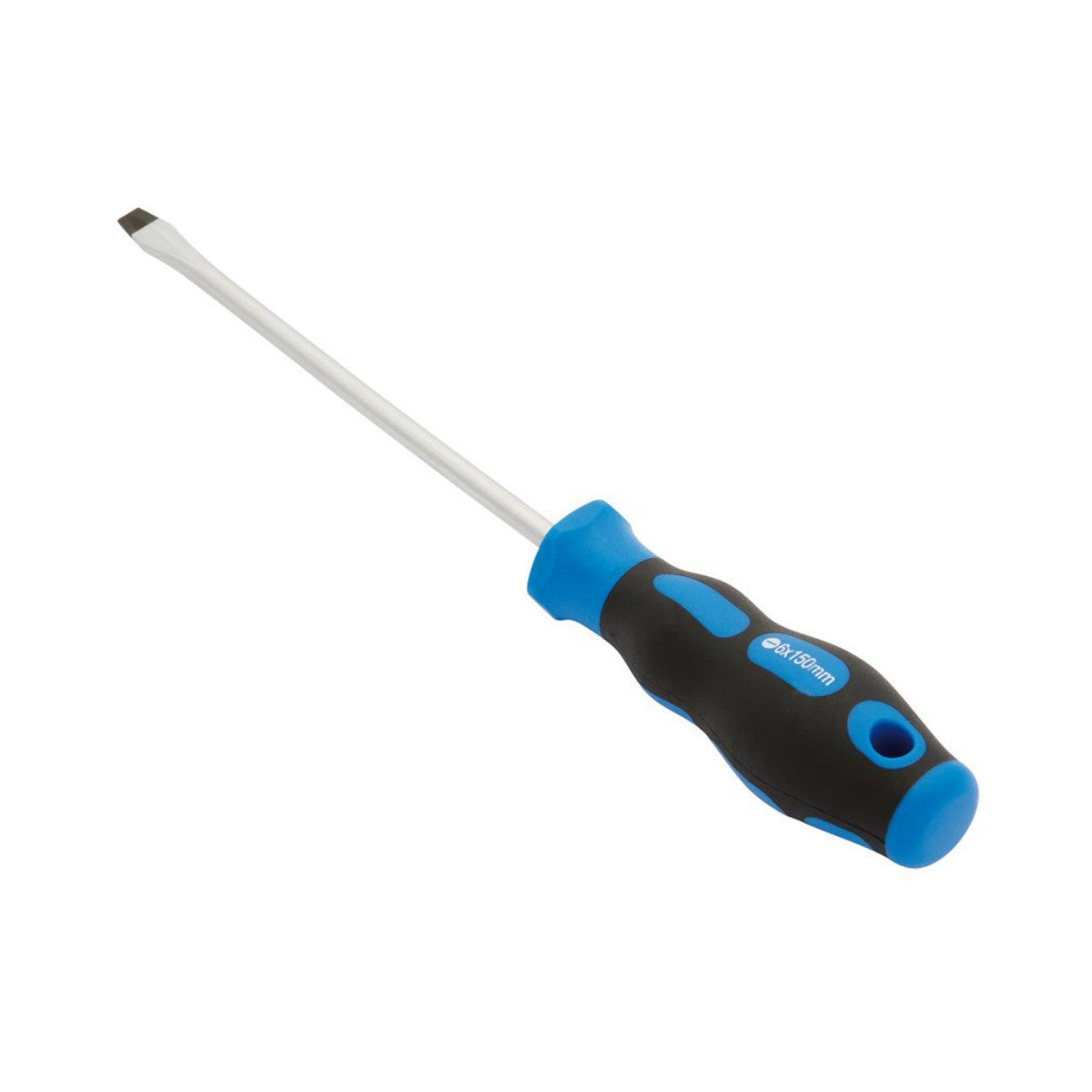 Draper Soft Grip Plain Slot Screwdriver, 6 x 150mm 48923