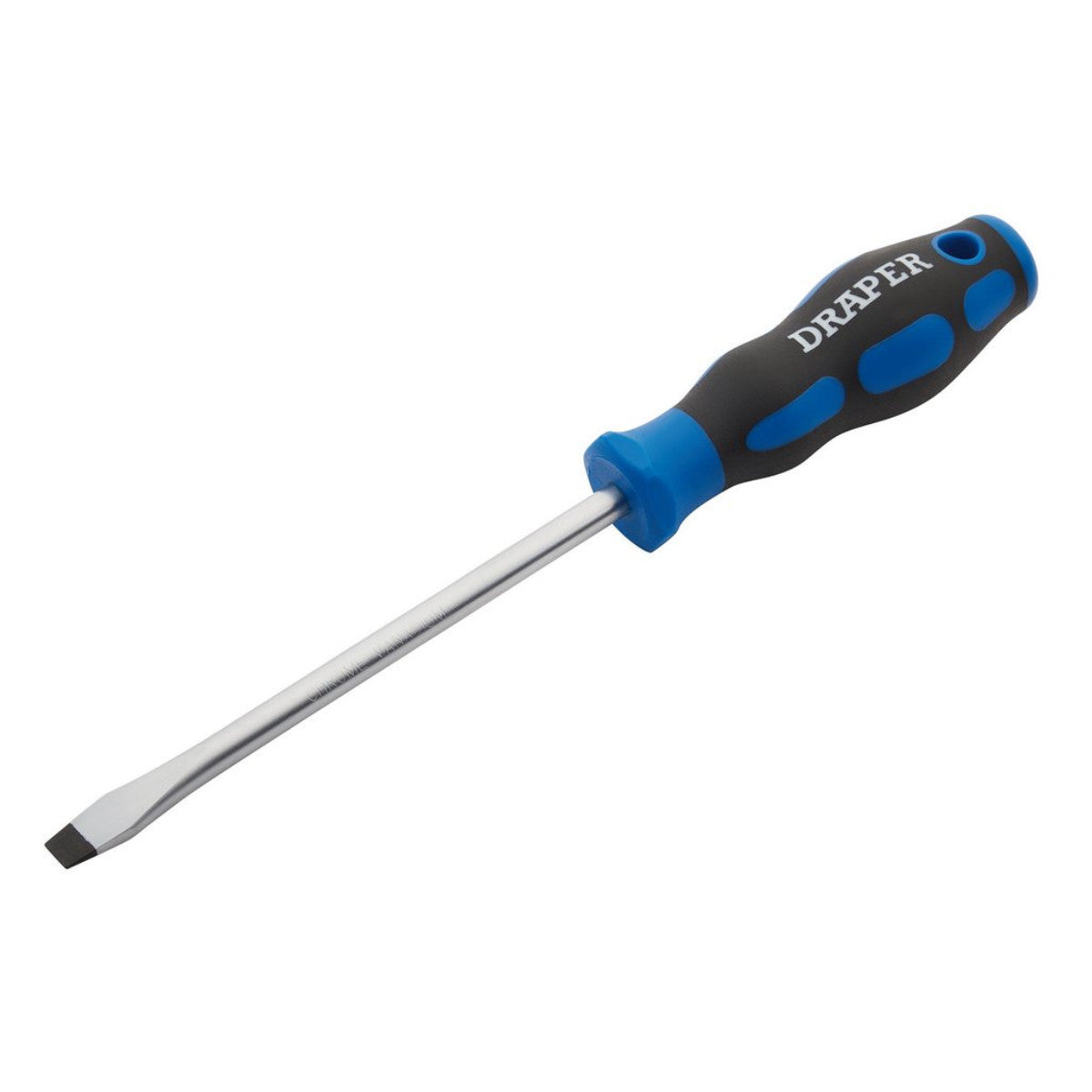 Draper Soft Grip Plain Slot Screwdriver, 8 x 150mm 48924