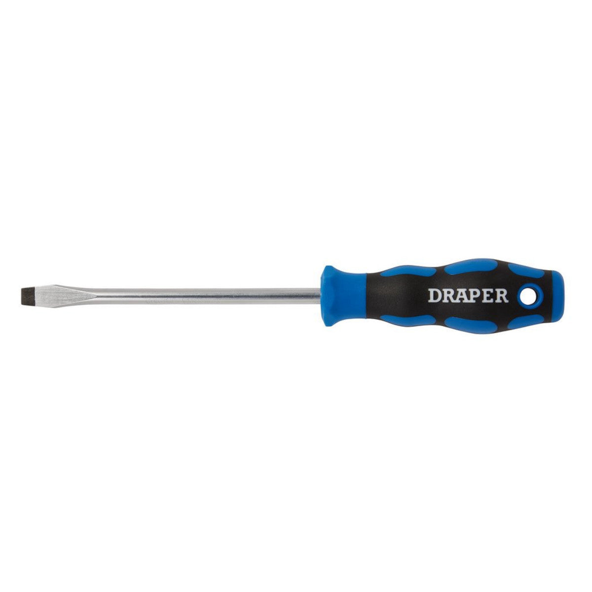 Draper Soft Grip Plain Slot Screwdriver, 8 x 150mm 48924