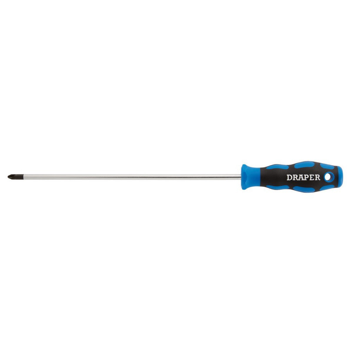 Draper Soft Grip PZ TYPE Screwdriver, No.2 x 250mm 48930