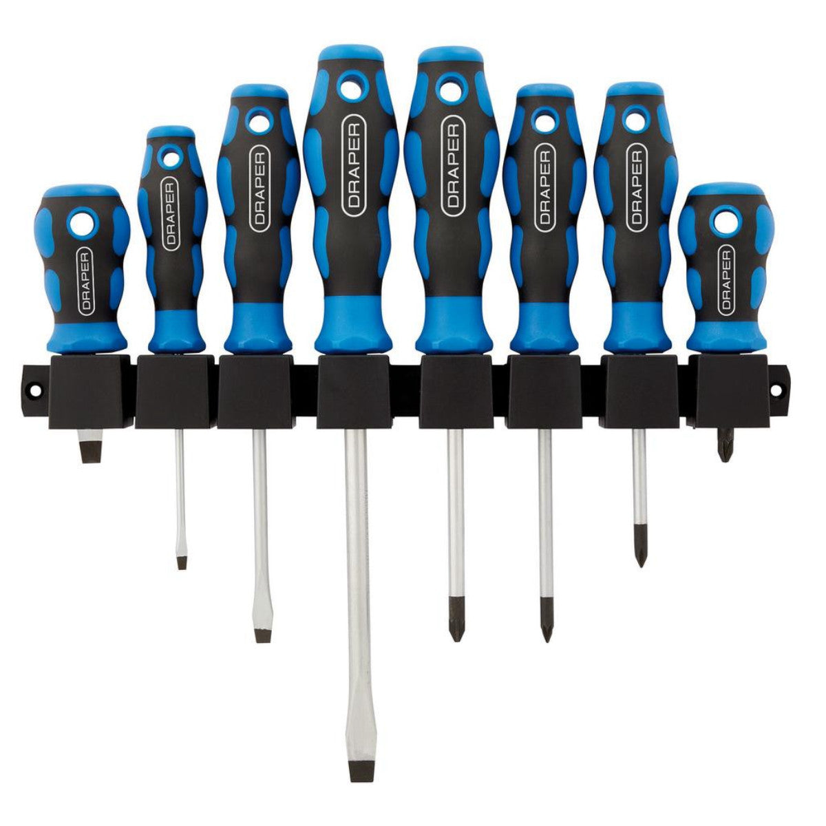 Draper Soft Grip Screwdriver Set (8 Piece) 48933