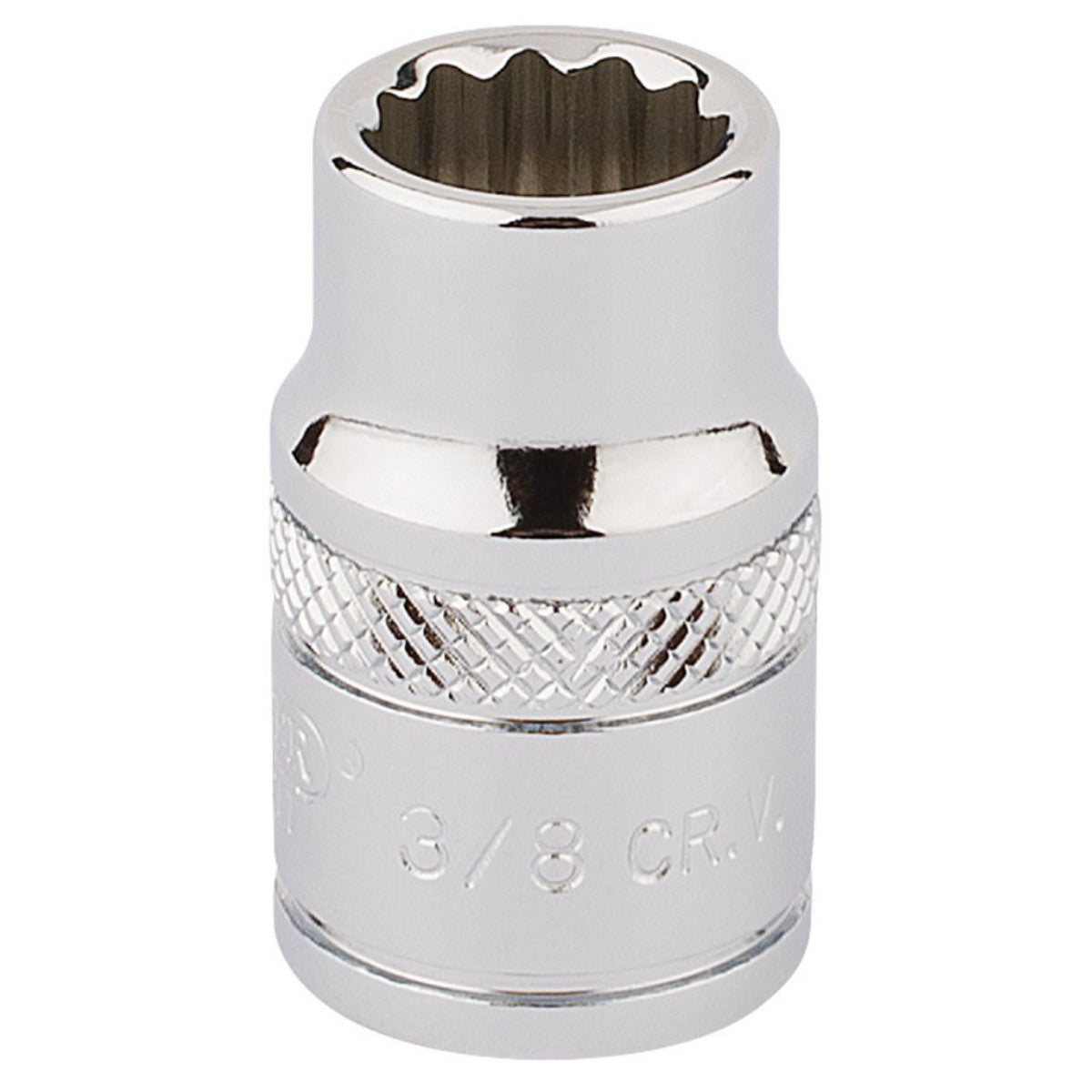 Draper Expert HI-TORQ 12 Point Socket, 3/8" Sq. Dr., 3/8" 49017