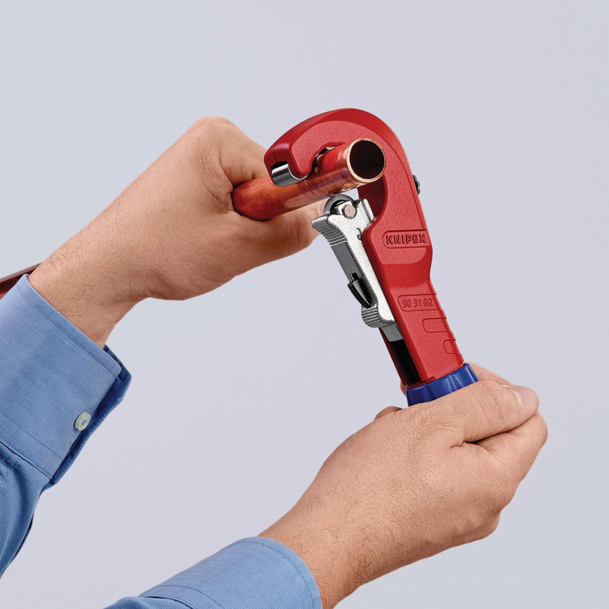 Knipex 90 31 02 SB TubiX Pipe Cutter, 180mm 49136
