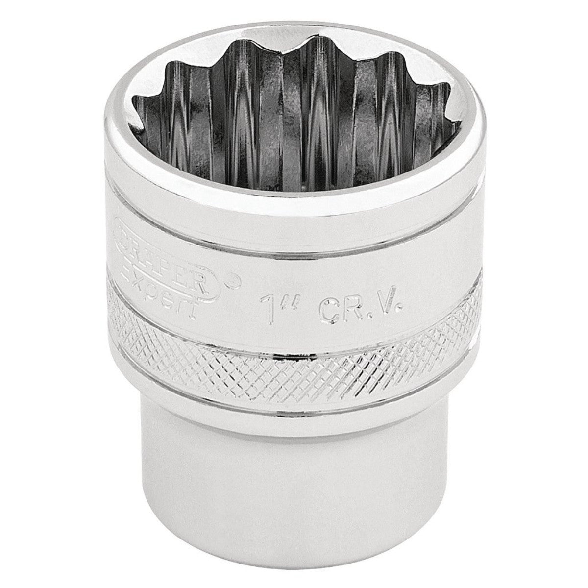 Draper Expert HI-TORQ 12 Point Socket, 3/8" Sq. Dr., 1" 49484