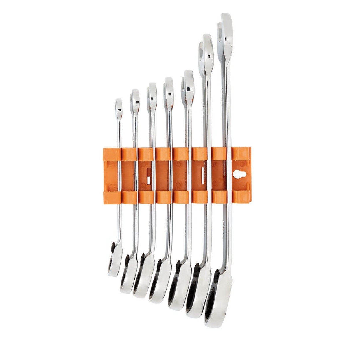 Draper HI-TORQ Metric Reversible Ratcheting Combination Spanner Set (7 Piece) 51179