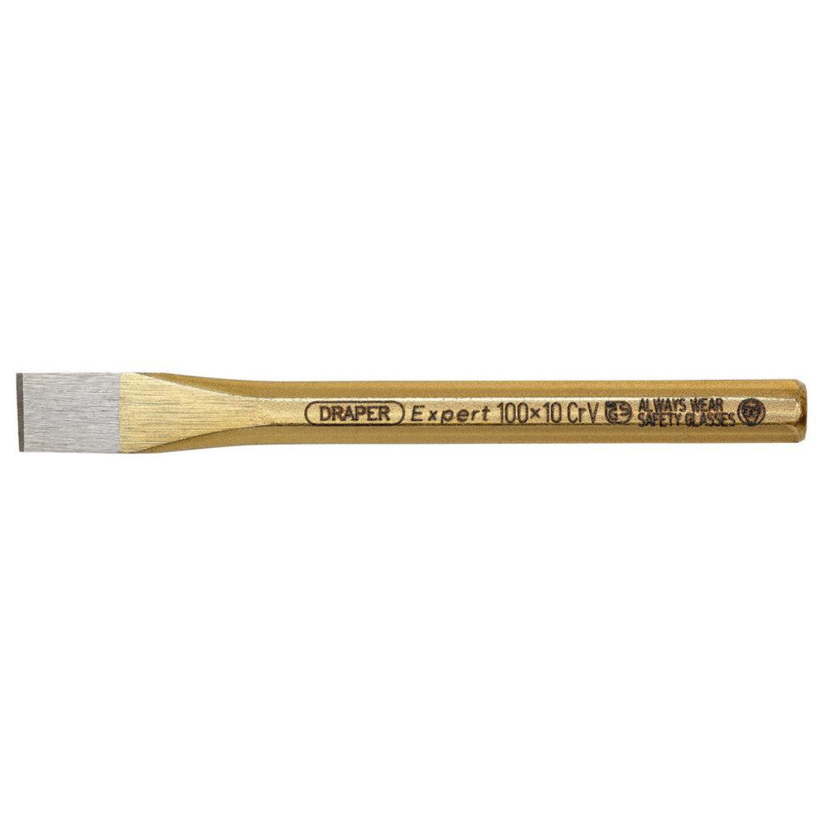 Draper Expert Octagonal Flat Cold Chisel, 10 x 100mm 51538