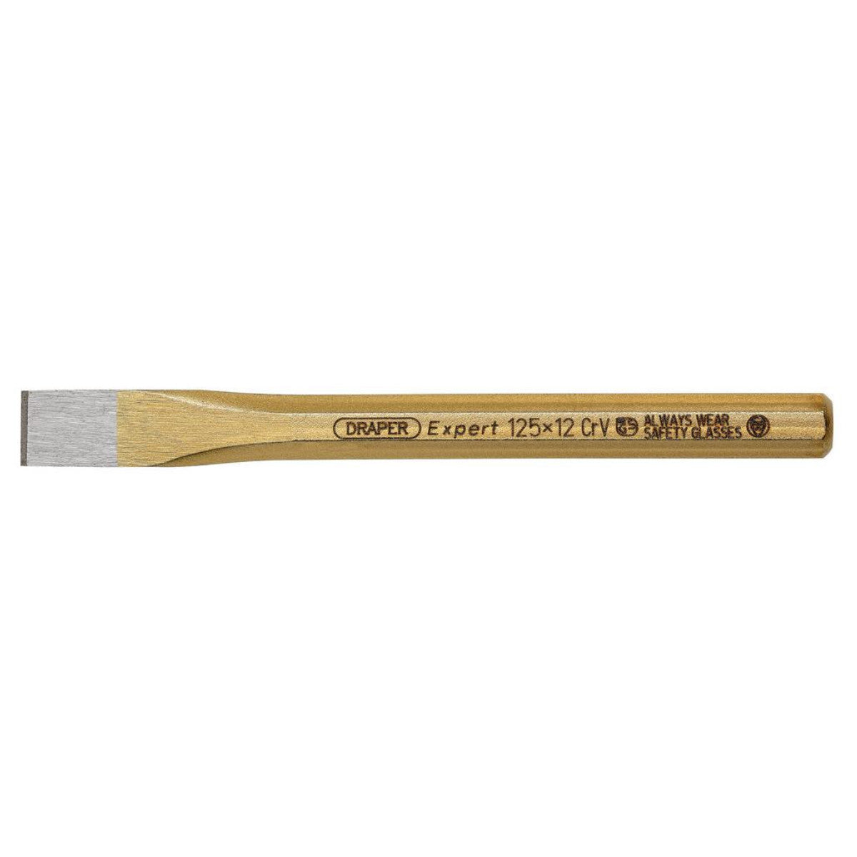 Draper Expert Octagonal Flat Cold Chisel, 12 x 125mm 51546