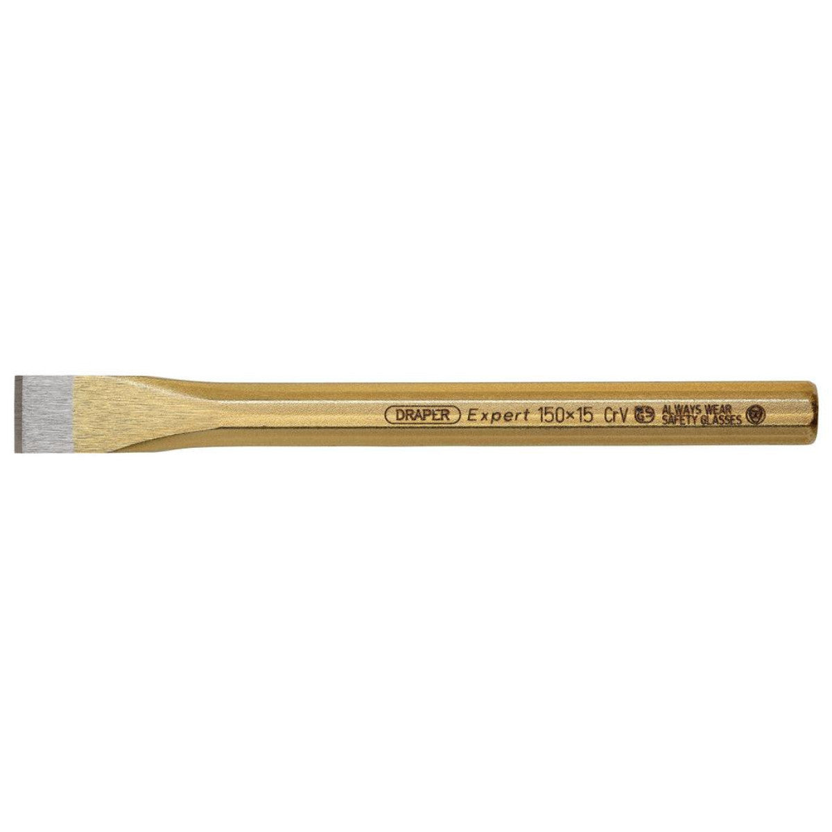 Draper Expert Octagonal Flat Cold Chisel, 15 x 150mm 51554