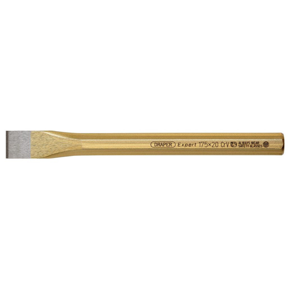 Draper Expert Octagonal Flat Cold Chisel, 20 x 175mm 51570