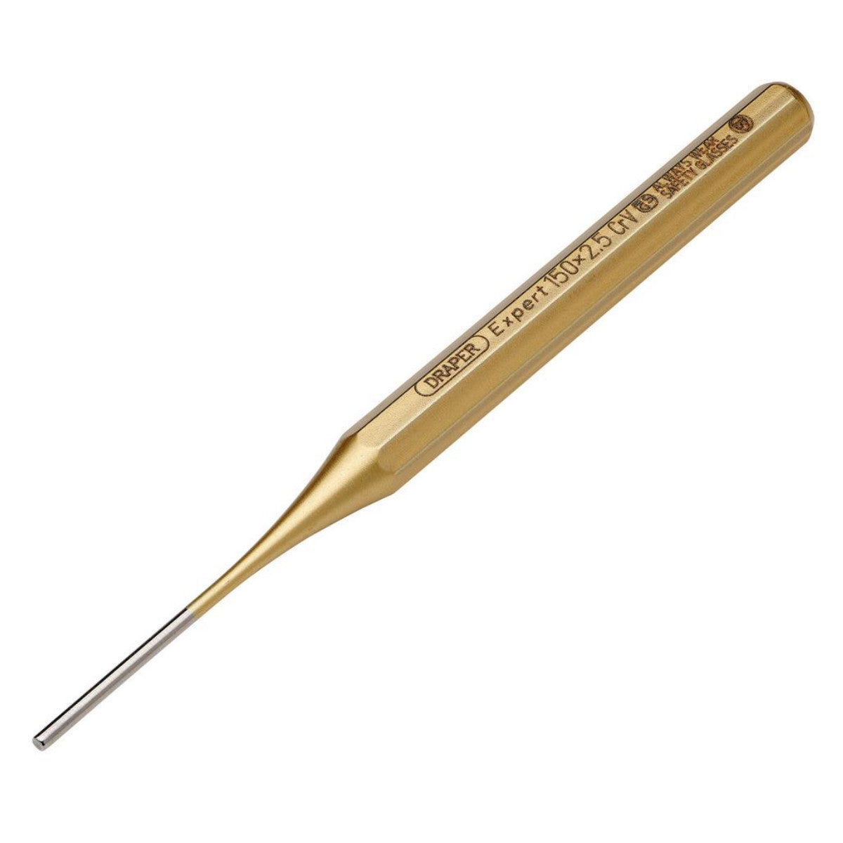 Draper Expert Octagonal Parallel Pin Punch, 2.5 x 150mm 51653