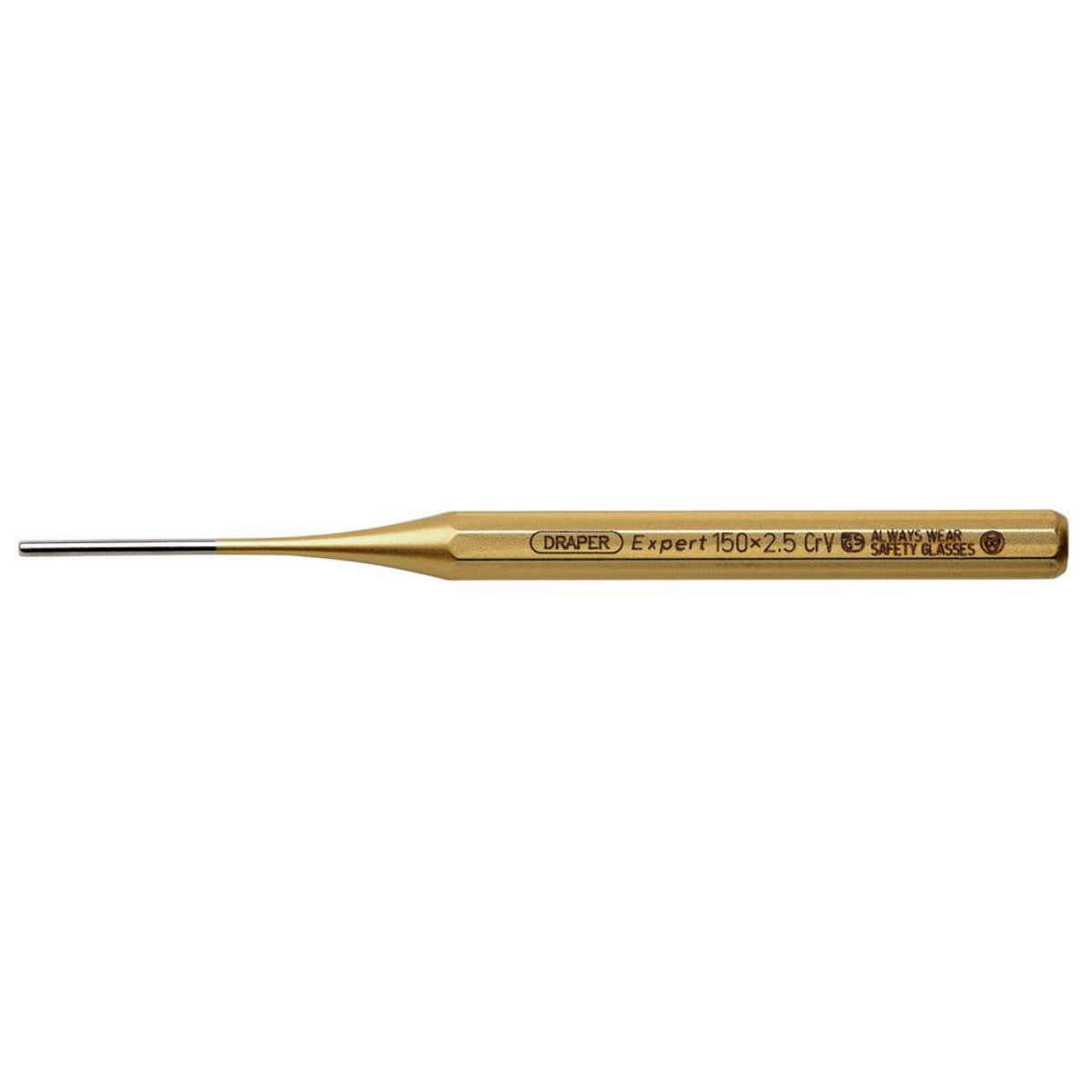 Draper Expert Octagonal Parallel Pin Punch, 2.5 x 150mm 51653