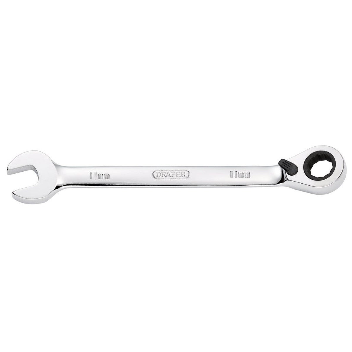 Draper HI-TORQ Metric Reversible Ratcheting Combination Spanner, 11mm 51977