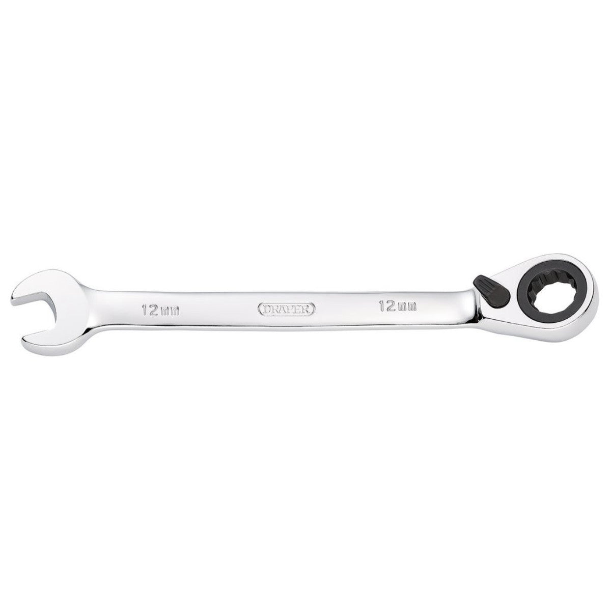 Draper HI-TORQ Metric Reversible Ratcheting Combination Spanner, 12mm 51999