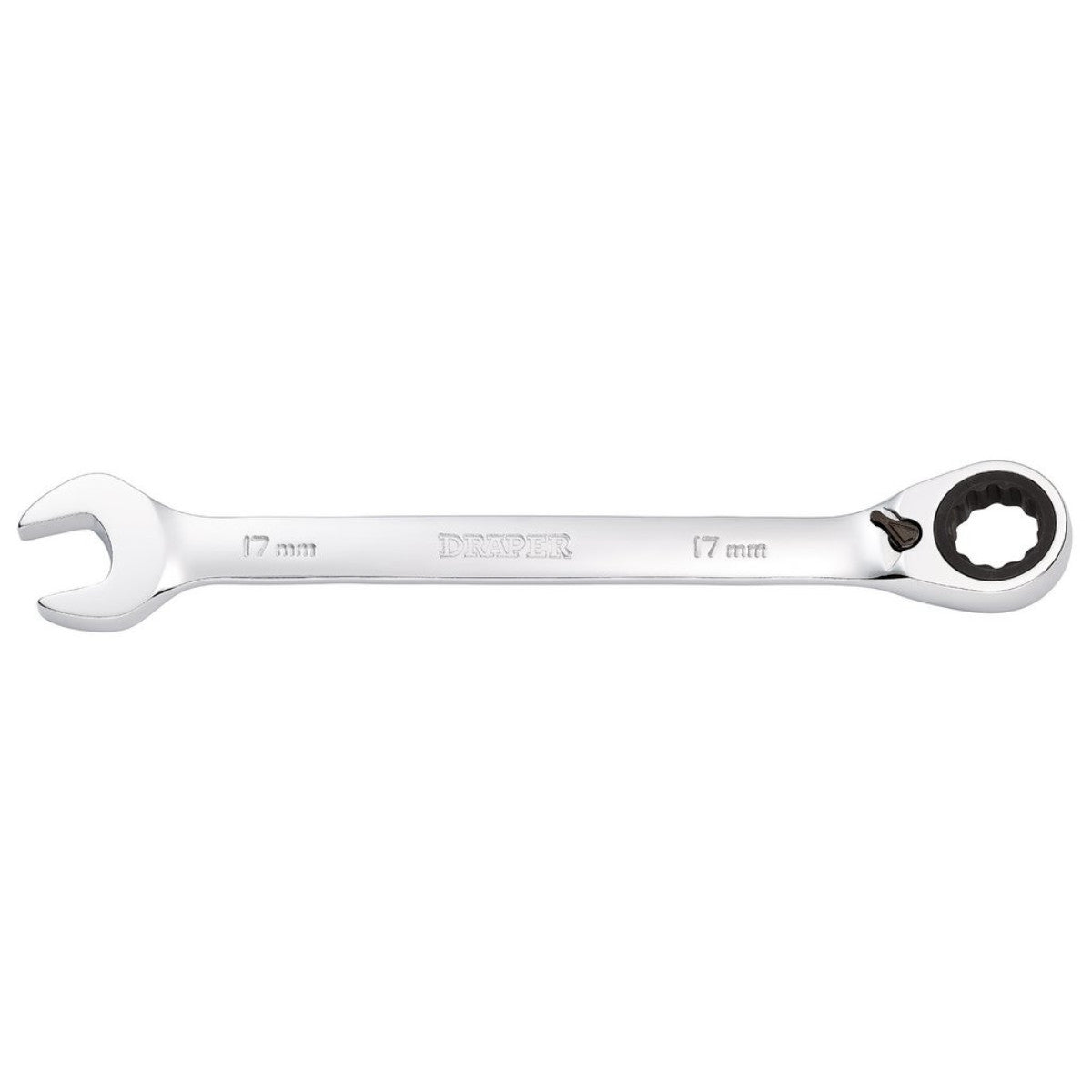 Draper HI-TORQ Metric Reversible Ratcheting Combination Spanner, 17mm 52005
