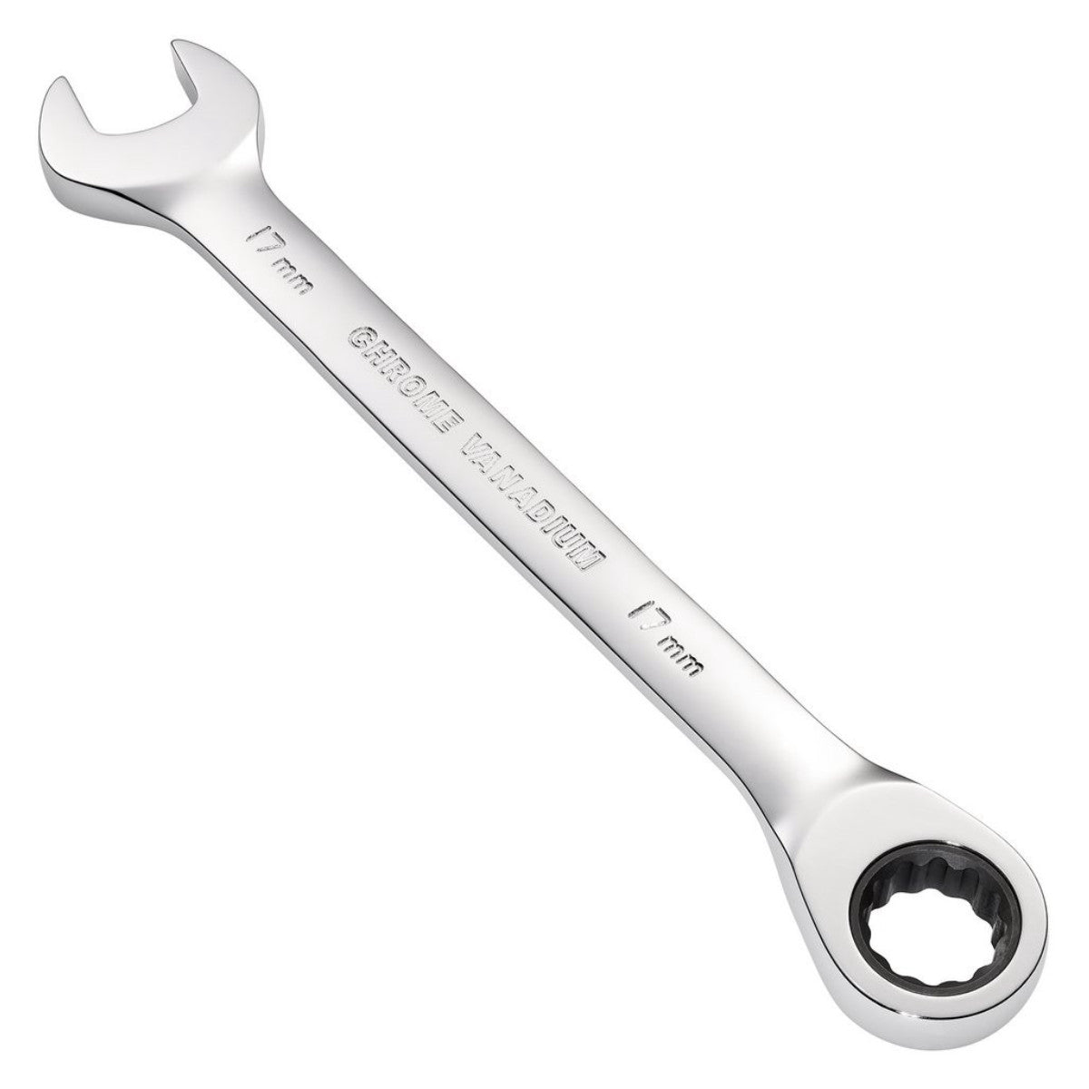 Draper HI-TORQ Metric Reversible Ratcheting Combination Spanner, 17mm 52005