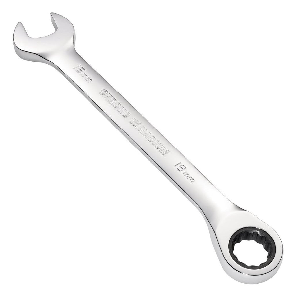 Draper HI-TORQ Metric Reversible Ratcheting Combination Spanner, 19mm 52008