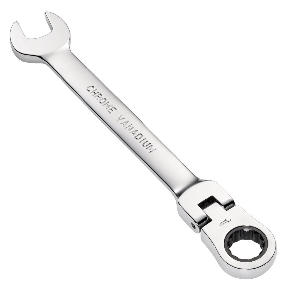 Draper HI-TORQ Metric Flexible Head Ratcheting Combination Spanner, 15mm 52017