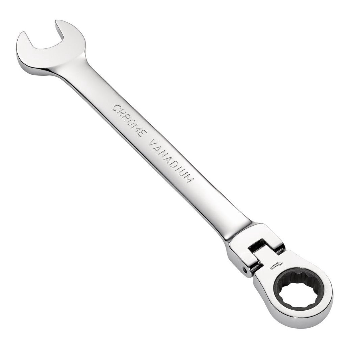 Draper HI-TORQ Metric Flexible Head Ratcheting Combination Spanner, 21mm 52022