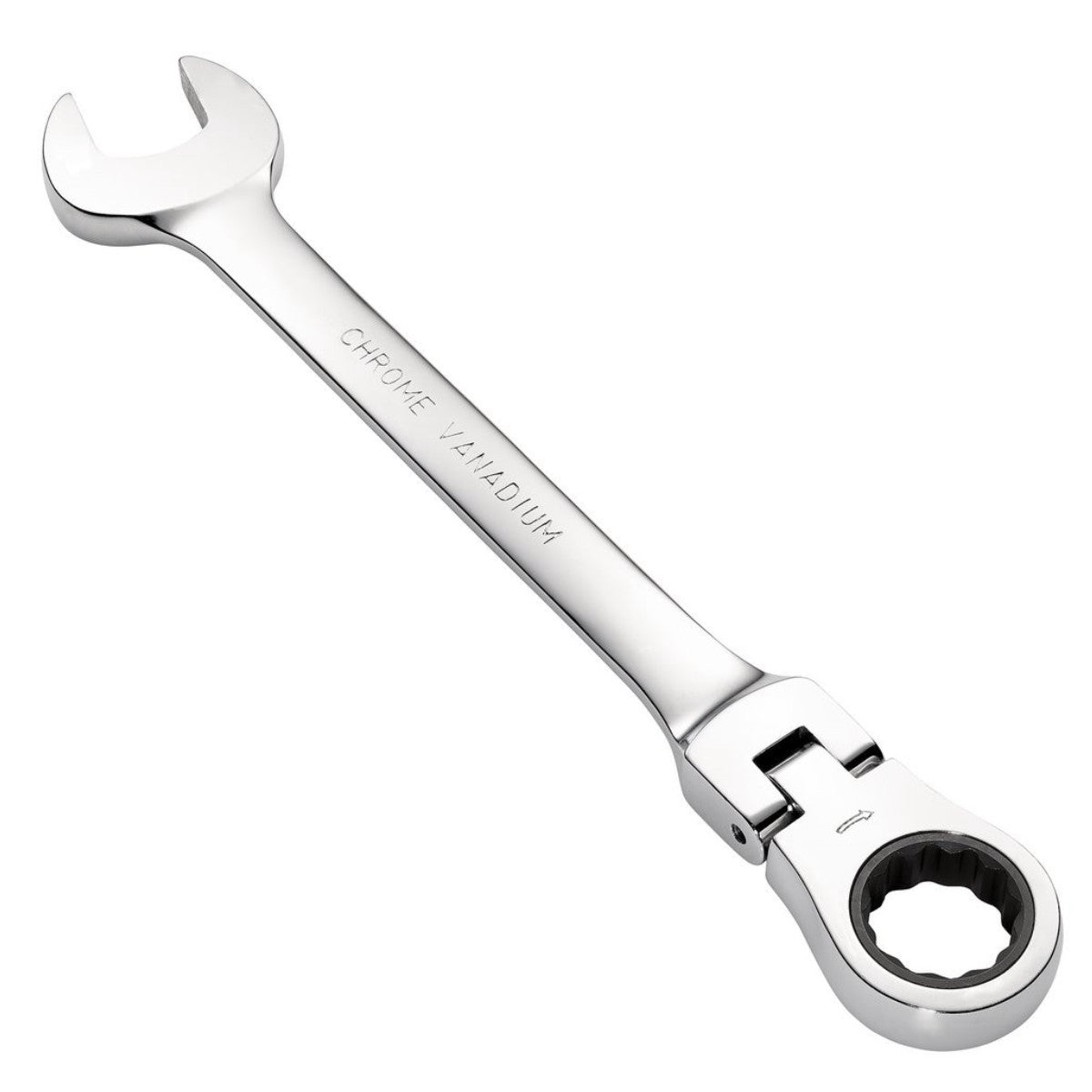 Draper HI-TORQ Metric Flexible Head Ratcheting Combination Spanner, 30mm 52027