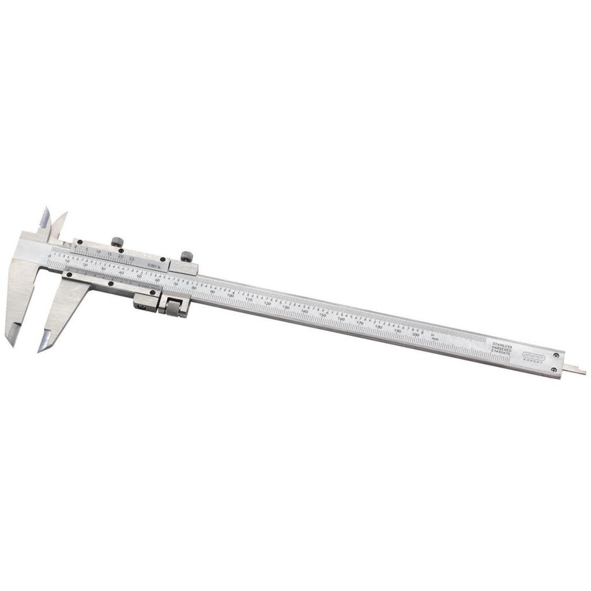 Draper Expert Vernier Caliper with Fine Adjustment, 0 - 200mm/8" 52379