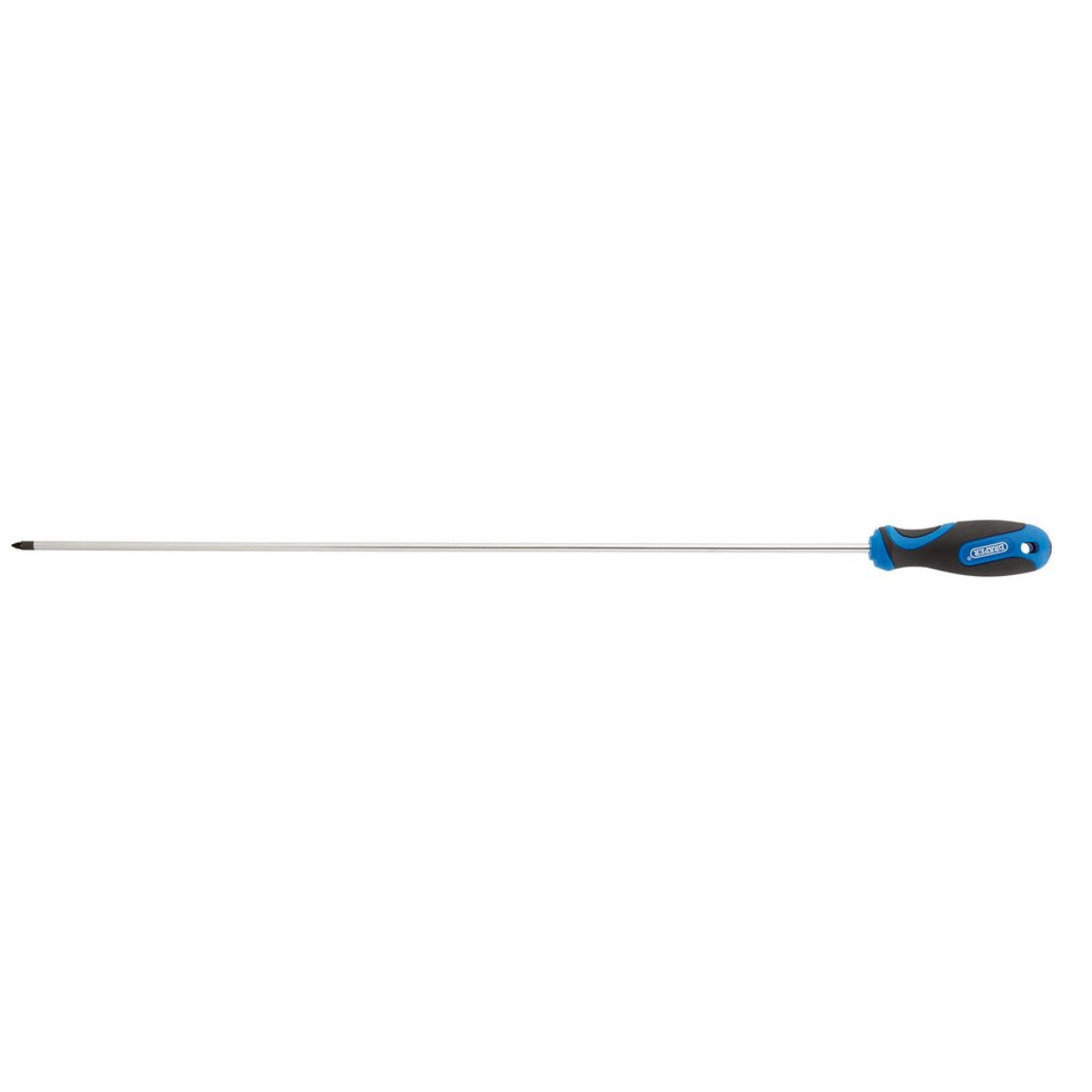 Draper Extra Long Reach Soft Grip PZ Type Screwdriver, No.1 x 450mm 53487
