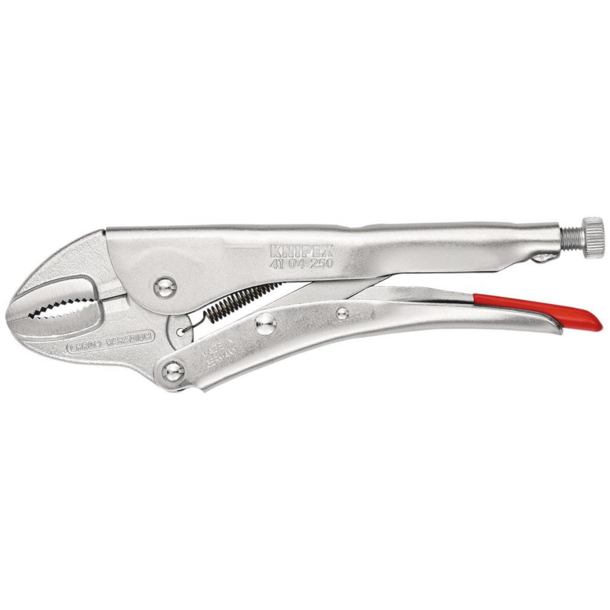 Knipex 41 04 250 Curved Jaw Self Grip Pliers, 250mm 54217