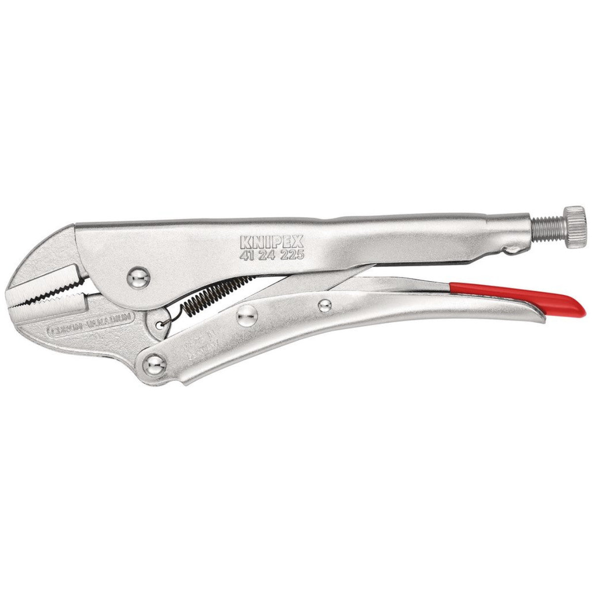 Knipex 41 24 225 Straight Jaw Self Grip Pliers, 225mm 54218