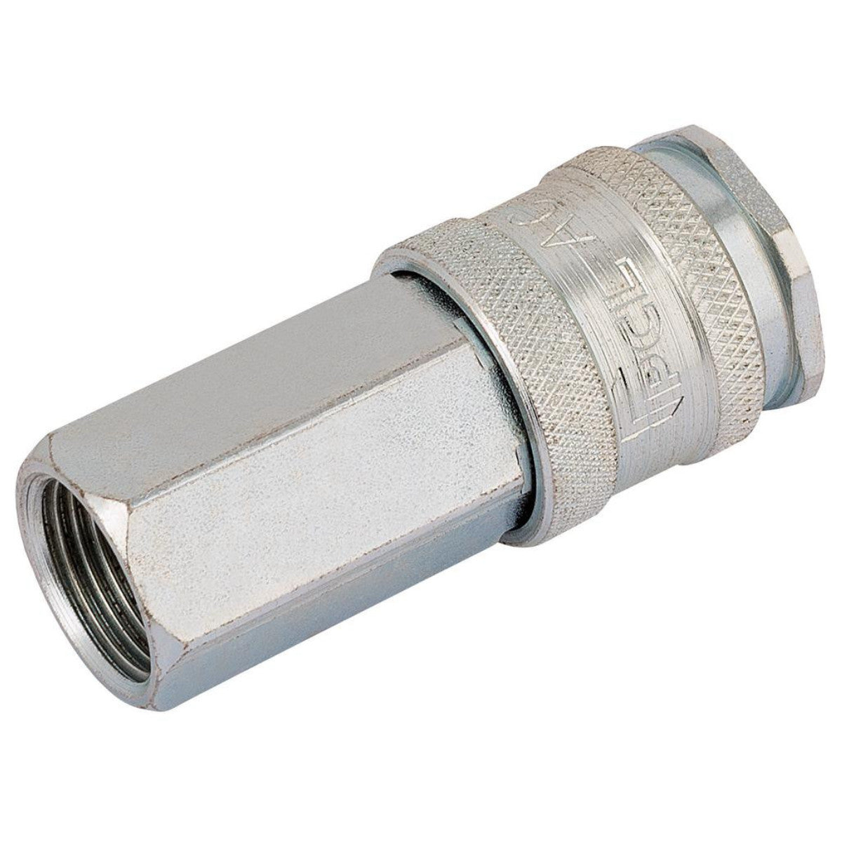 Draper 3/8" BSP Parallel Euro Coupling Female Thread (Sold Loose) 54408