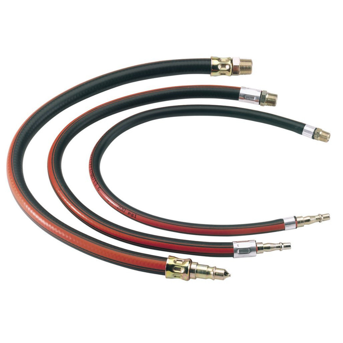 Draper Air Line Whip Hose, 600mm, 1/4" BSP 54438