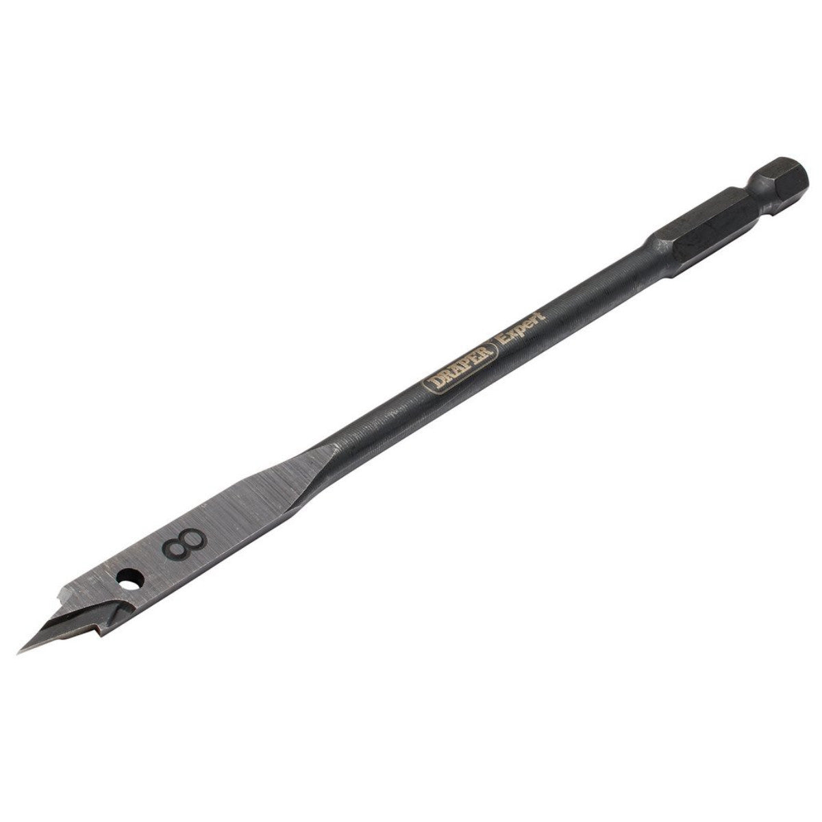 Draper Expert Flat Wood Bit, 8 x 150mm 54551