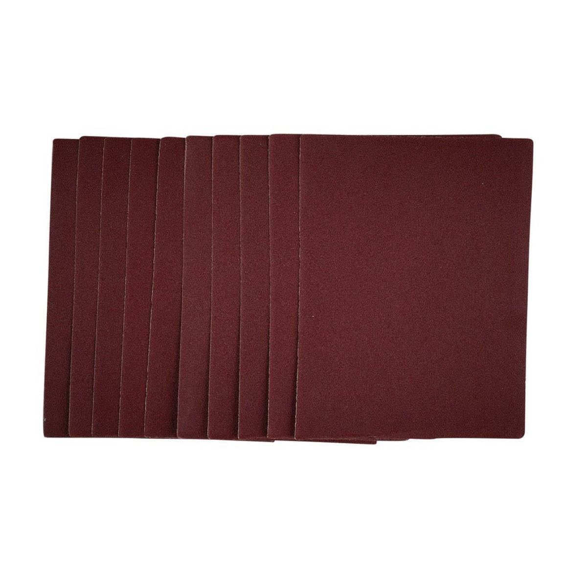 Draper 1/4 Sanding Sheets, 115 x 150mm, 120 Grit (Pack of 10) 54733