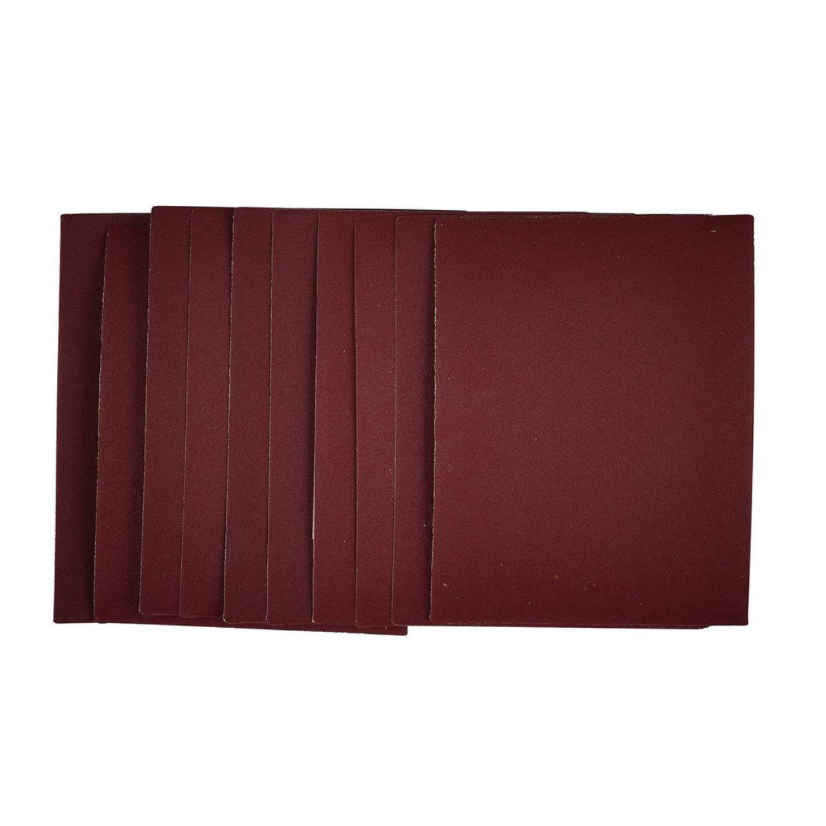 Draper 1/4 Sanding Sheets, 115 x 150mm, 240 Grit (Pack of 10) 54806