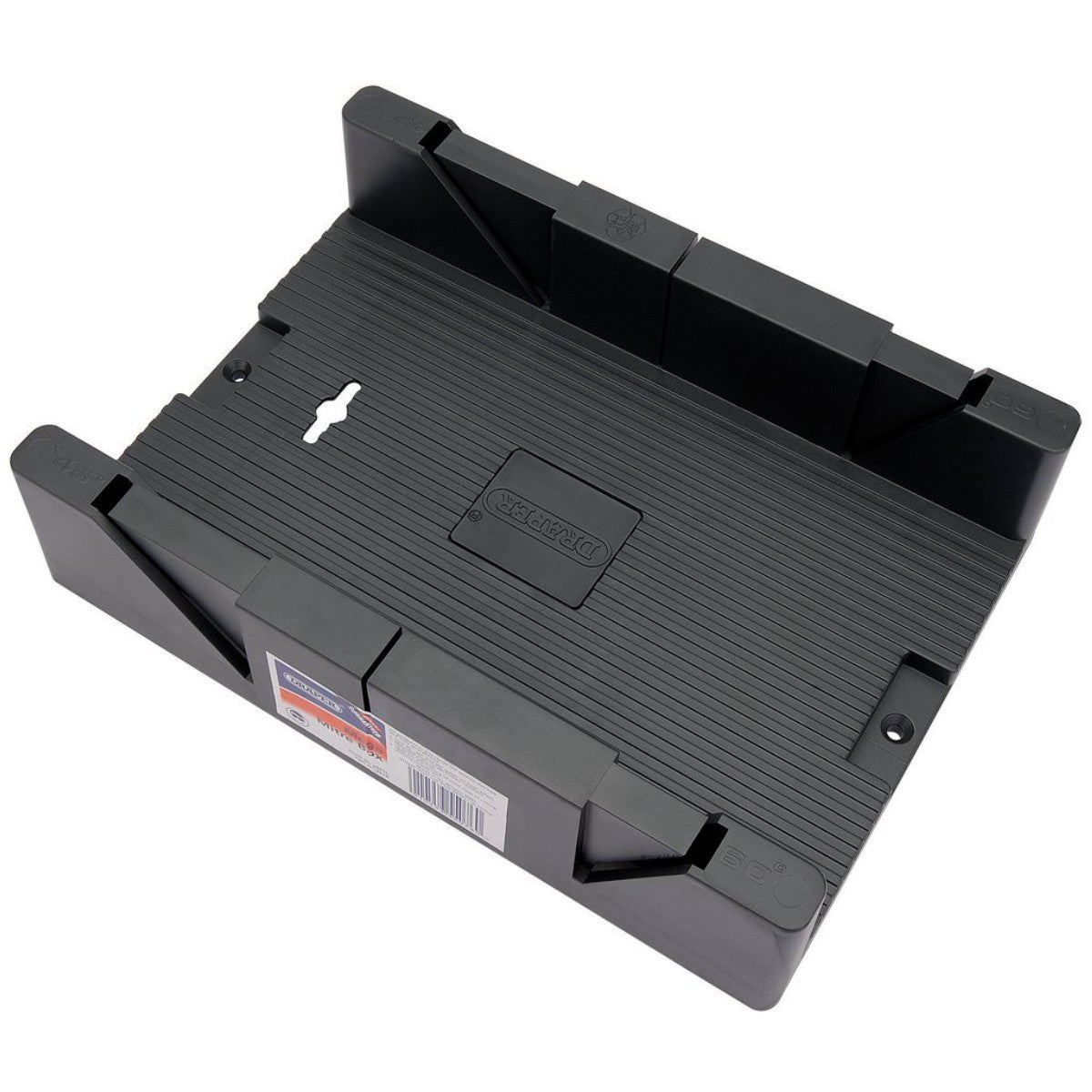 Draper Mega Mitre Box , 45°, 60° & 90°, 325 x 180 x 60mm 55076