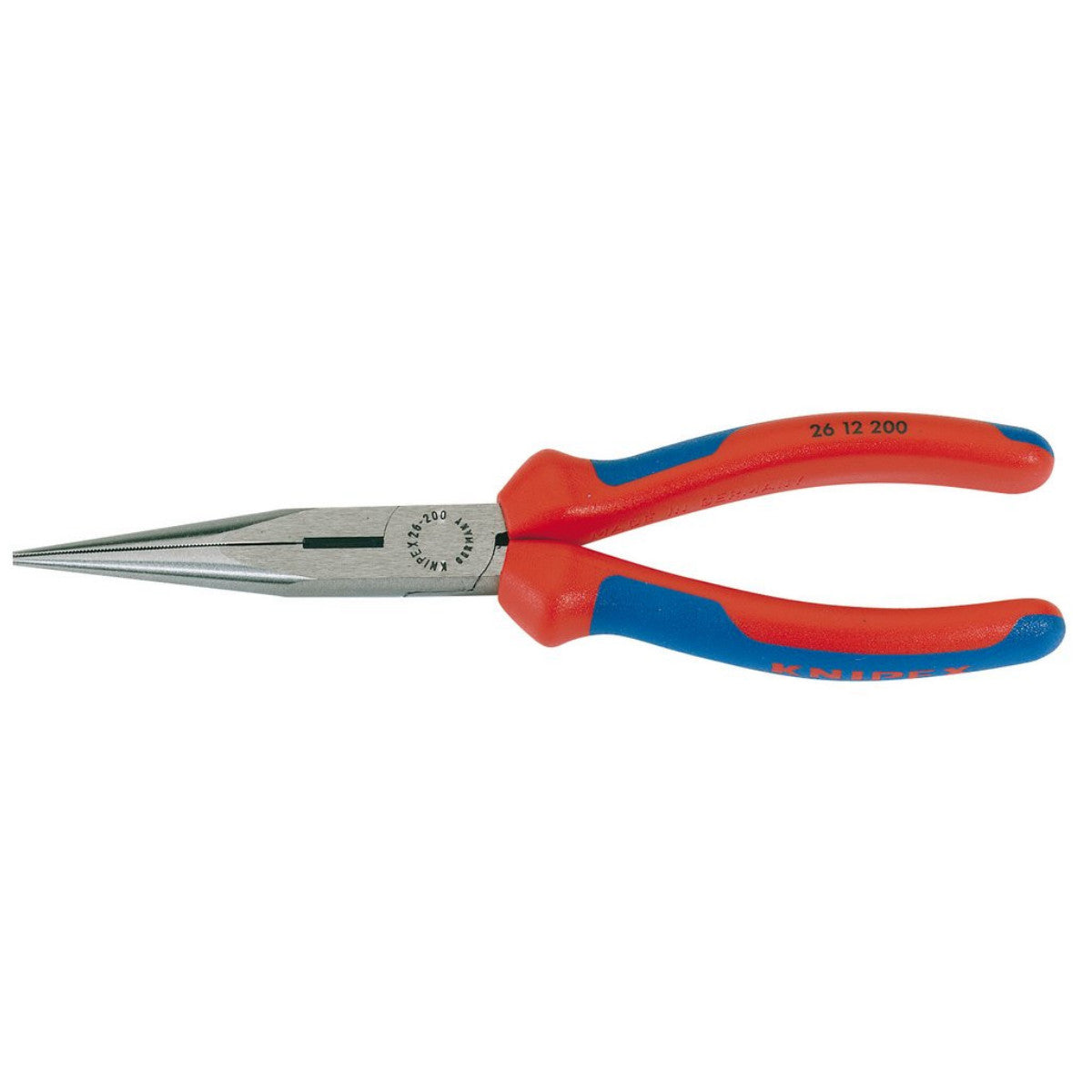 Knipex 26 12 200 SBE Long Nose Pliers with Heavy Duty Handles, 200mm 55580