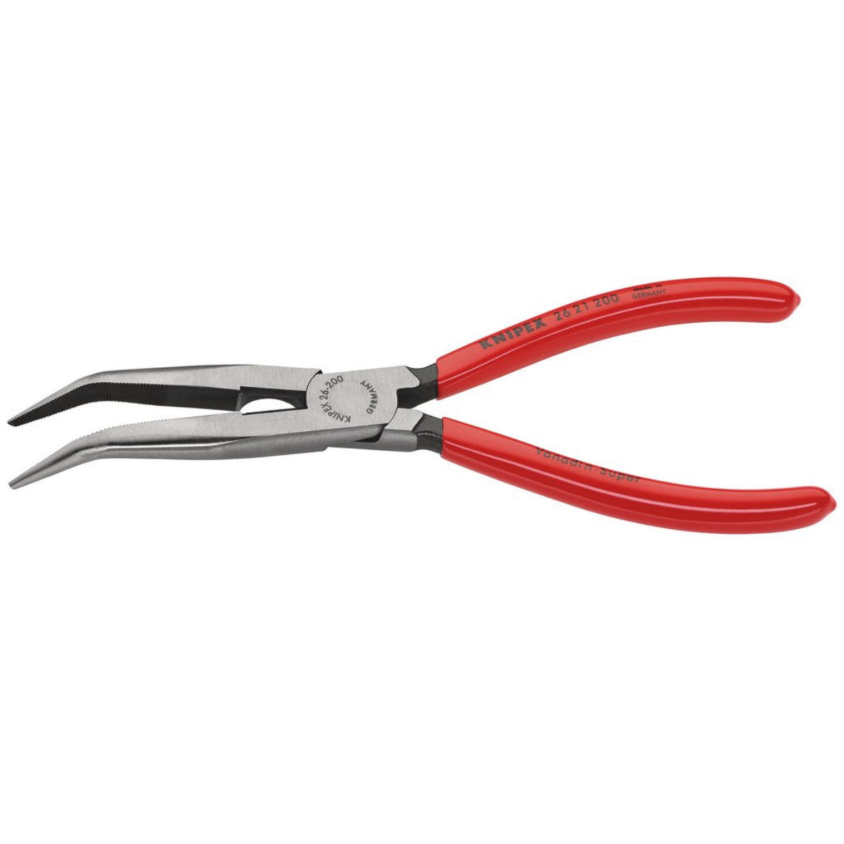 Knipex 26 21 200 SB Snipe Nose Side Cutting Pliers, 200mm 55598