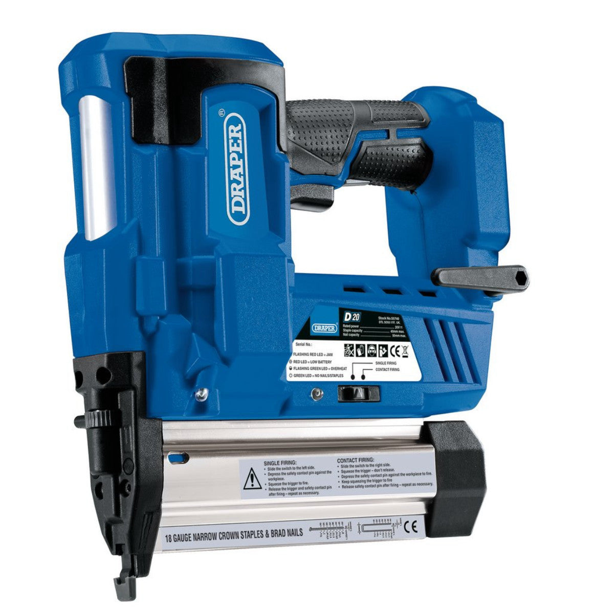 D20 20V Nailer/Stapler (Sold Bare) 55740