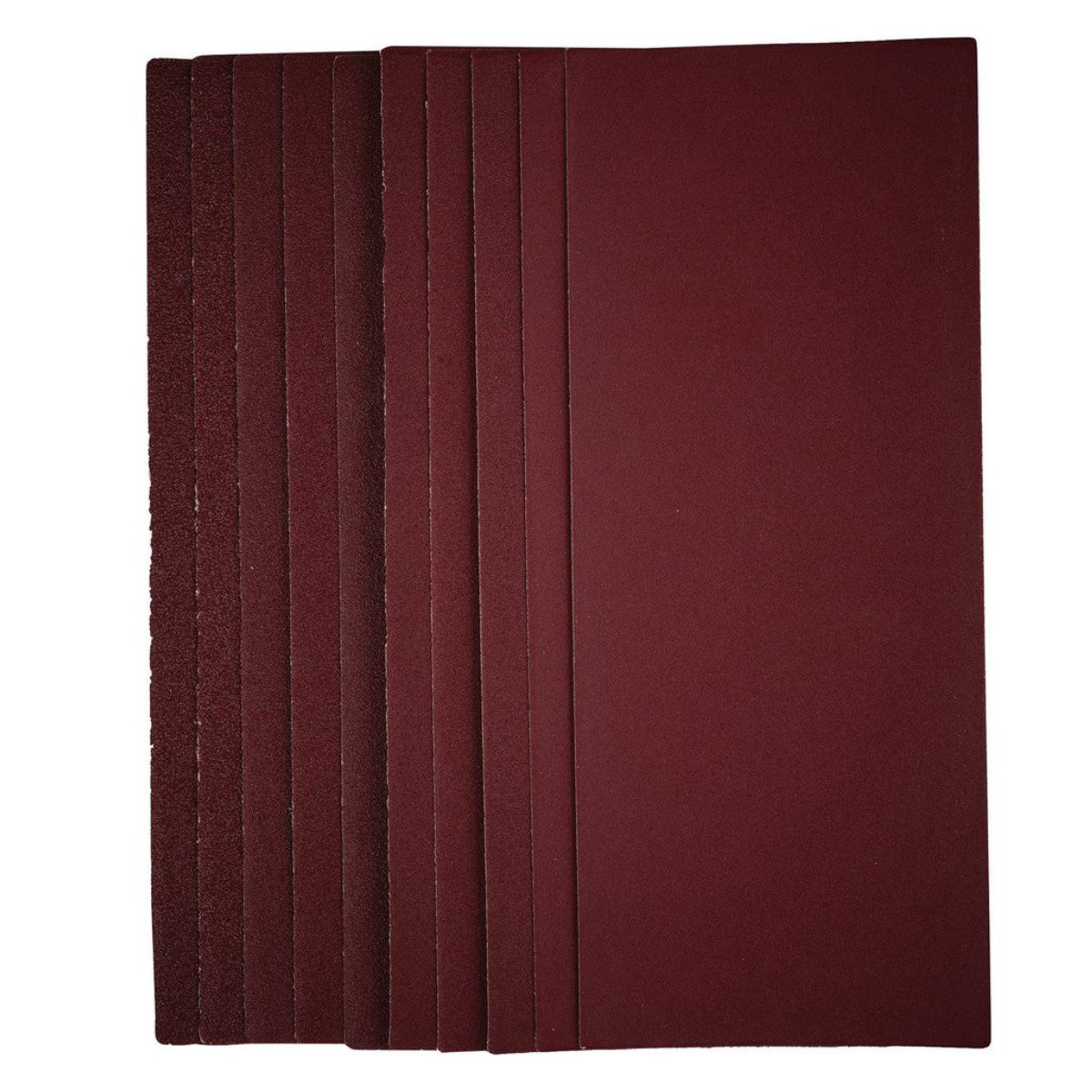 Draper 1/2 Sanding Sheets, 115 x 280mm, Assorted Grit (Pack of 10) 57373