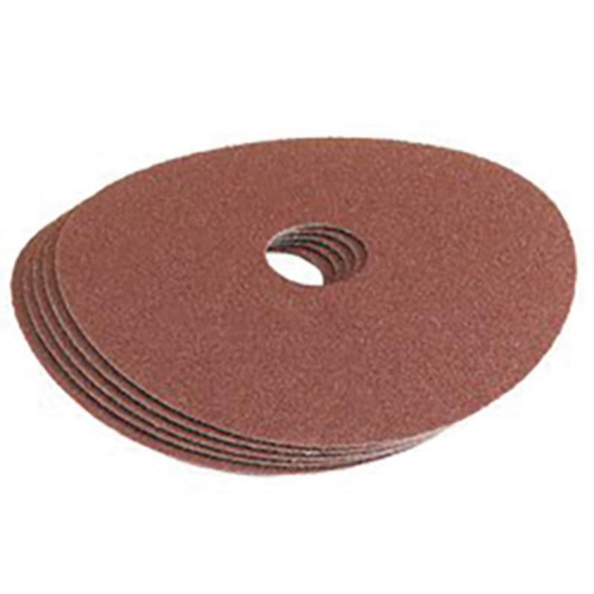 Draper Aluminium Oxide Sanding Disc, 115mm, 80 Grit (Pack of 5) 58618
