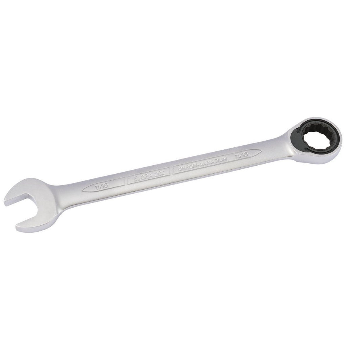 Elora Imperial Ratcheting Combination Spanner, 11/16" 58930