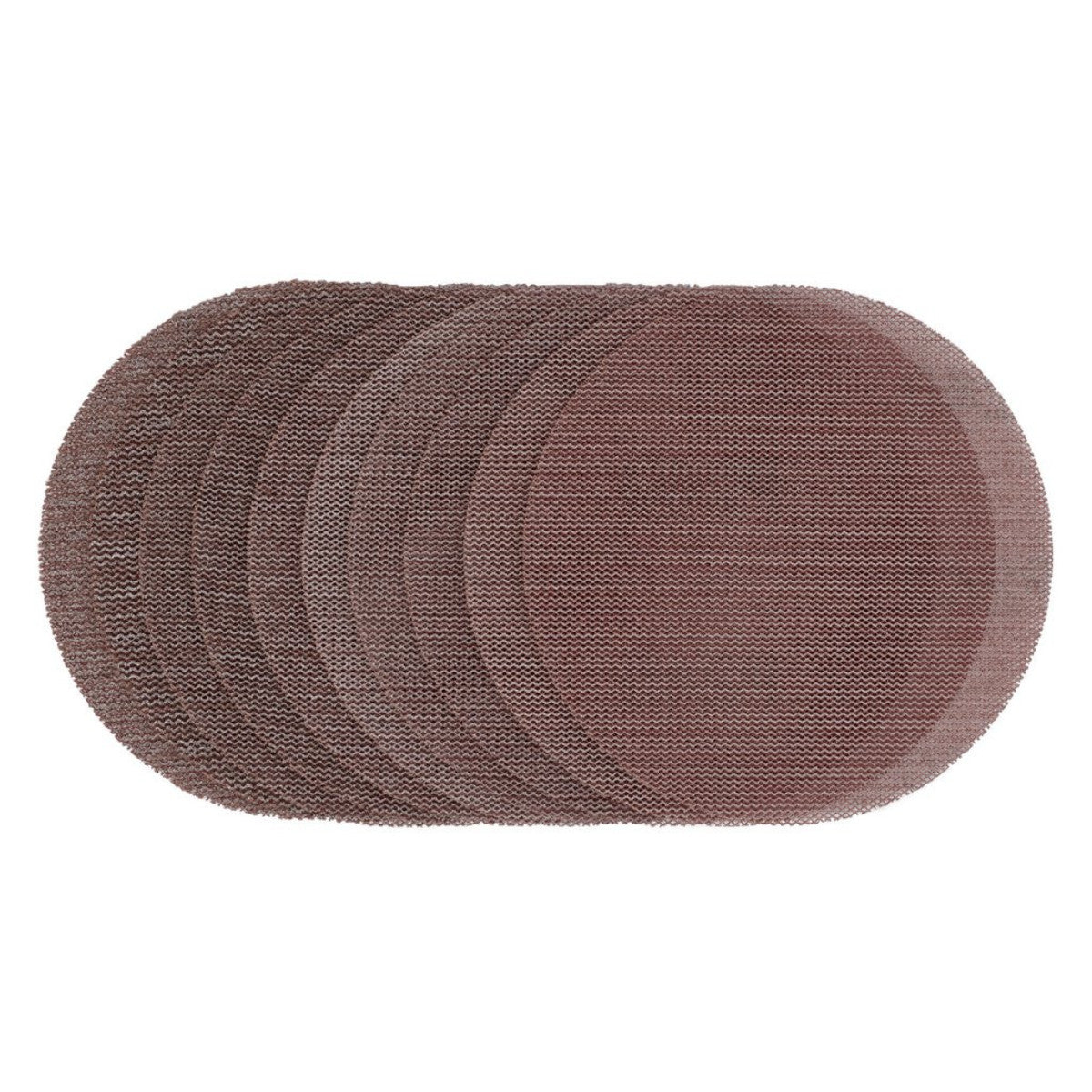 Draper Expert Mesh Sanding Discs, 125mm, Assorted Grit - 80G, 120G, 180G, 240G (Pack of 10) 60608