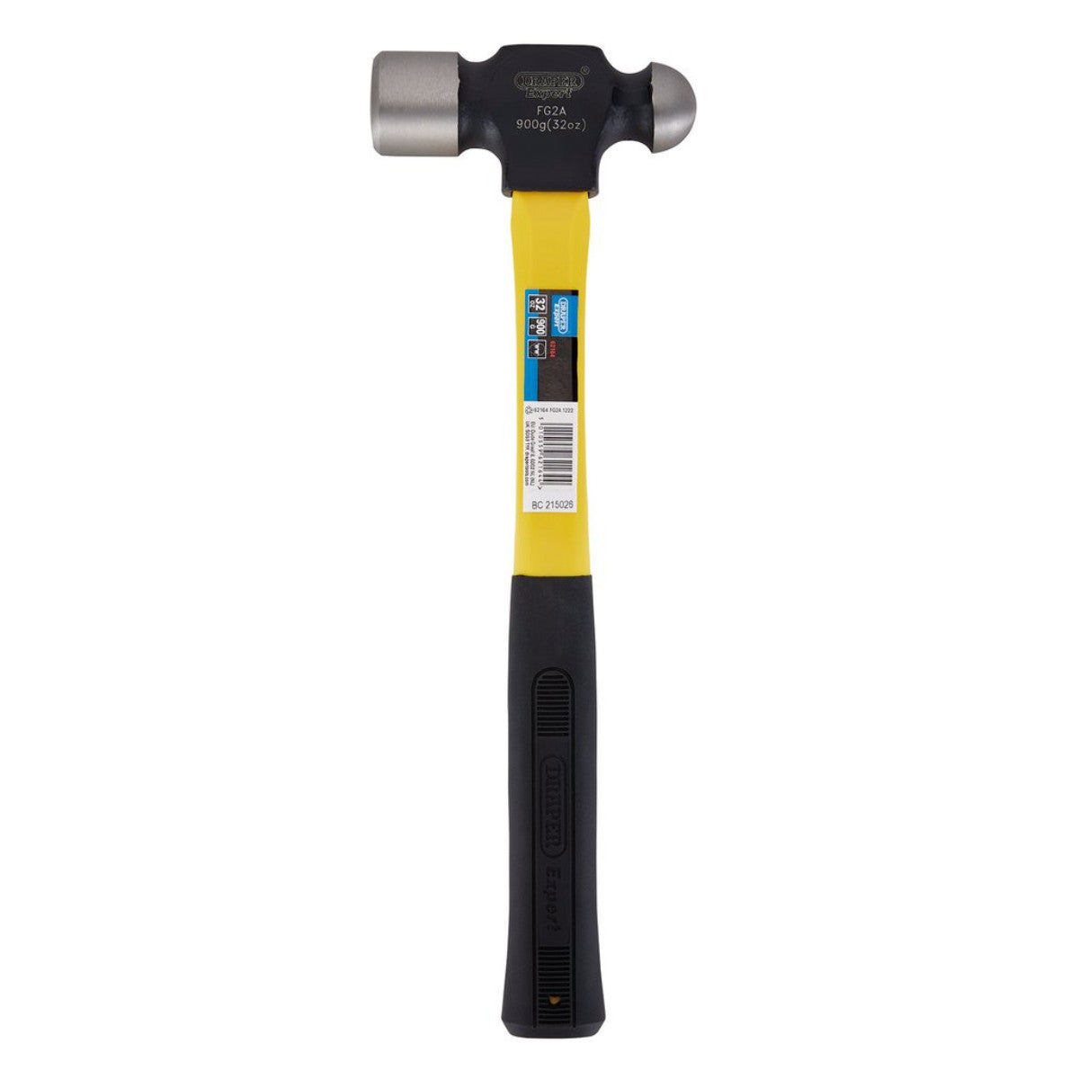 Draper Expert Ball Pein Hammer with Fibreglass Shaft, 900g/32oz 62164