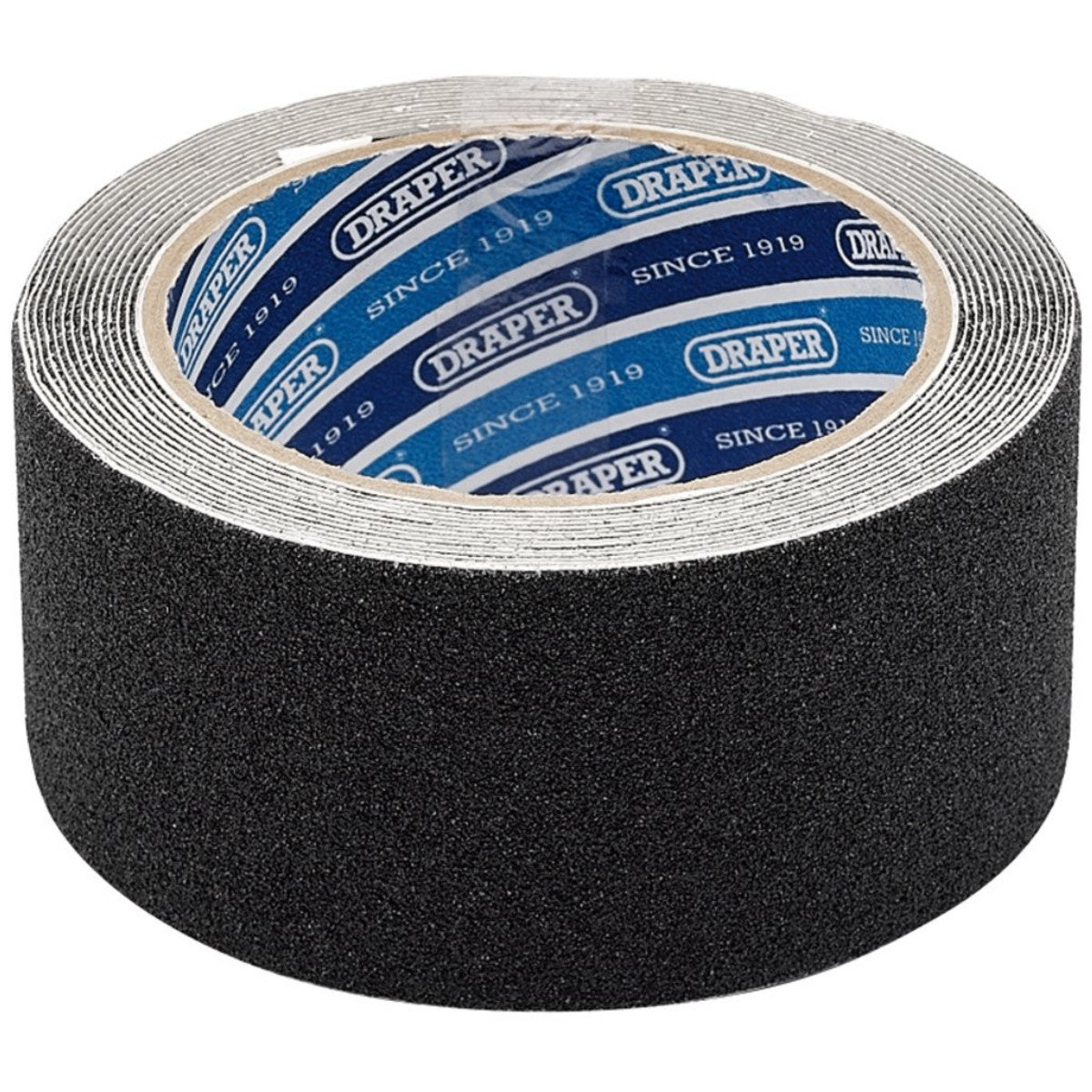 Draper Heavy Duty Safety Grip Tape Roll, 3.7m x 50mm, Black 63384