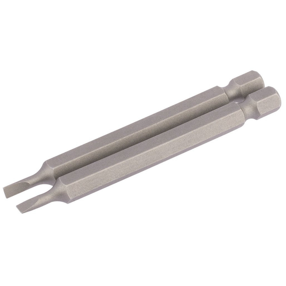 Draper Plain Slot Insert Bit, 3mm, 1/4" Hex, 75mm Long (Pack of 2) 64292