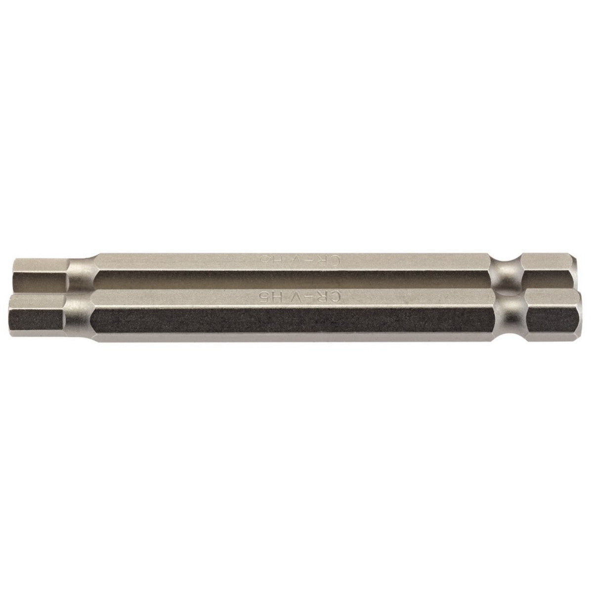 Draper Hexagonal Insert Bit, 5mm, 1/4" Hex, 75mm Long (Pack of 2) 64322
