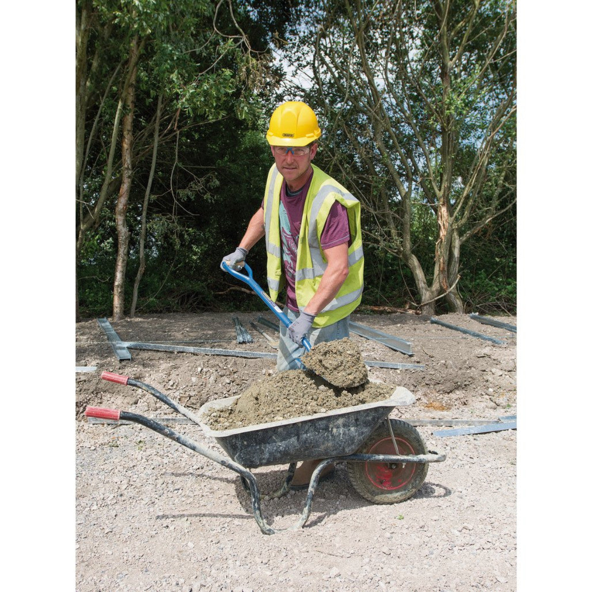 Draper Expert All Steel Contractors Taper Mouth Shovel 64328