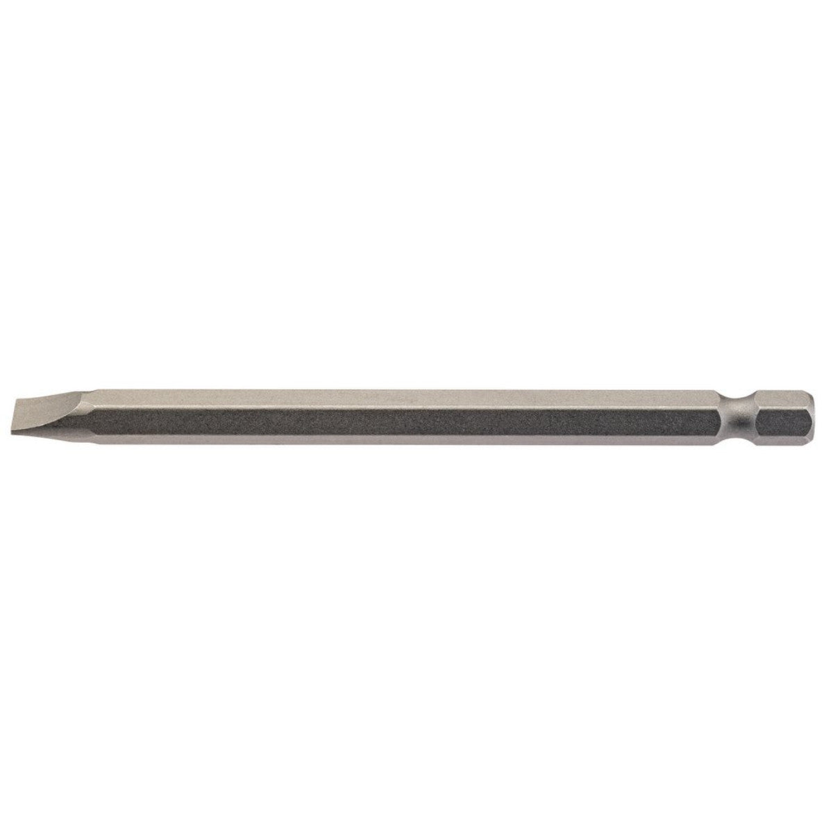 Draper Plain Slot Insert Bit, 6.5mm, 1/4" Hex, 100mm Long (Pack of 1) 64351