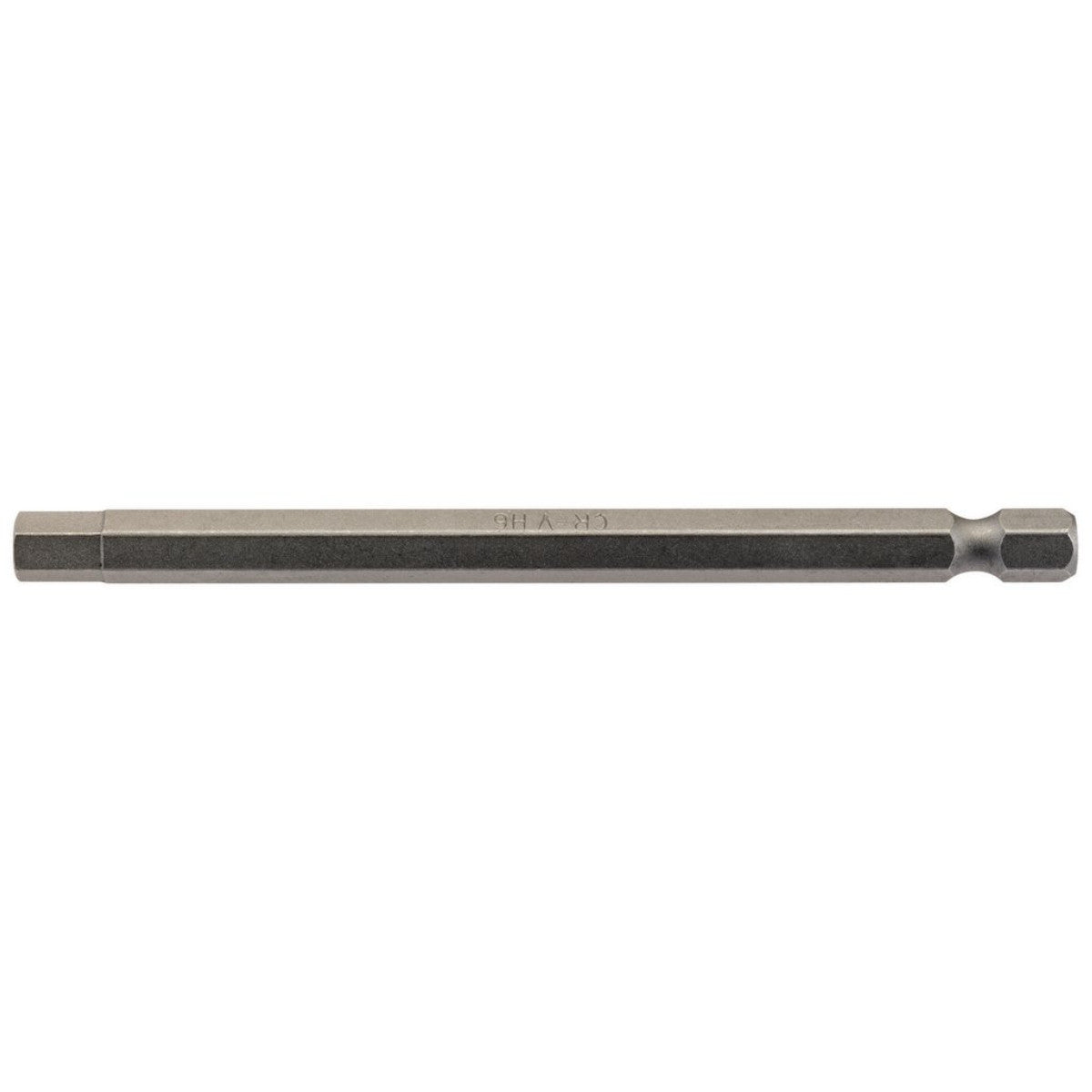 Draper Hexagonal Insert Bit, 6mm, 1/4" Hex, 100mm Long (Pack of 1) 64375