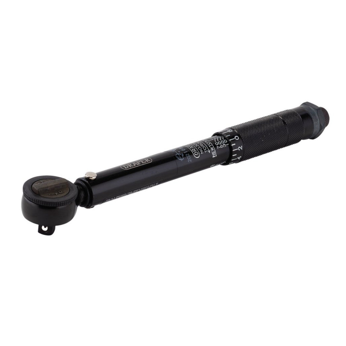 Draper Ratchet Torque Wrench, 3/8" Sq. Dr., 10 - 80Nm 64534